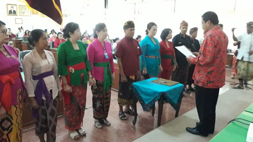 Pembacaan Ikrar Pengurus IPI Bali